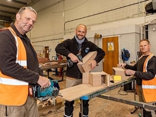 Making homes for swifts
